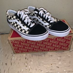 Vans checkerboard